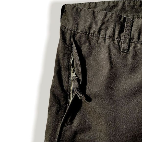 Black men’s French Connection modern pants with zipper pockets 36 x 34 - Picture 5 of 5